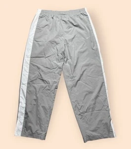 Vintage Nike Y2K Windbreaker Pants Gray Men’s XL Vtg 2000s - Picture 1 of 3