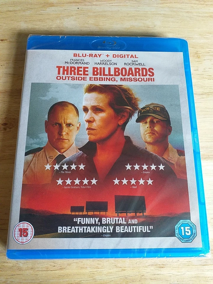 Three Billboards Outside Ebbing, Missouri [Blu-ray] New and Sealed - Image 1 of 1