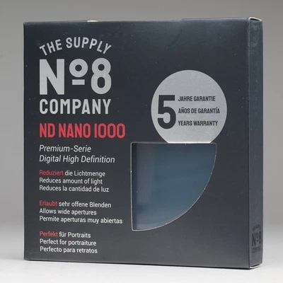 ND Filter ND1000 (10 Stops) Multicoated Nano-X Coating 82mm - Image 1 of 2