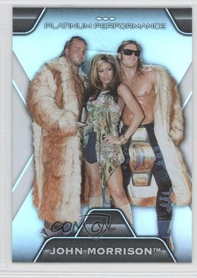 2010 Topps Platinum WWE Platinum Performance John Morrison #PP-21 - Image 1 of 2