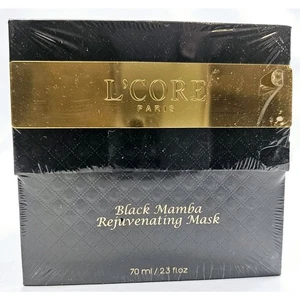 L'CORE PARIS Black Mamba verjüngende Maske Pharmaqualität Anti-Aging 2,3 oz VERSIEGELT - Bild 1 von 6