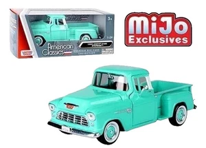 Coche fundido a presión Motormax Mijo 1955 Chevy 5100 Stepside 1/24 73236 - Imagen 1 de 1