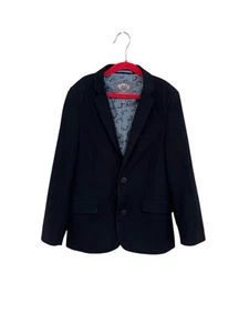 Appaman Boys Size 10 Black Jacket Blazer Two Button - Picture 1 of 6