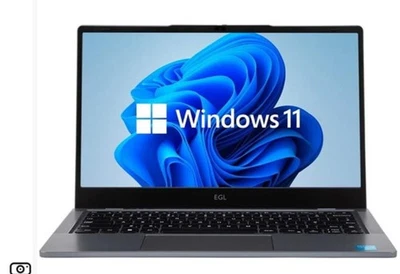 EGL 14 Inch Laptop Windows 11 BRAND NEW 128GB RRP: £300 - Image 1 of 2