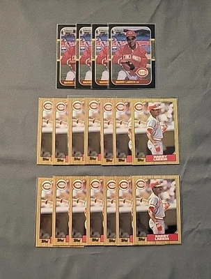 Barry Larkin - Lot of 18 RC - NM/MT - Image 1 of 4