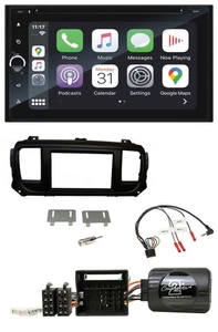 Blaupunkt 2DIN Bluetooth DAB USB DVD Lenkrad Autoradio für Toyota Proace Citroen - Bild 1 von 11