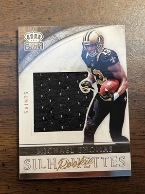 2016 Panini Preferred - Crown Royale Rookie Silhouettes Michael Thomas #87 (RC) - Image 1 of 2