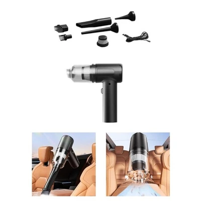 Car Wireless Vacuum Cleaner Strong Suction Handheld Wet Dry Auto Vacuum Home - Image 1 of 4