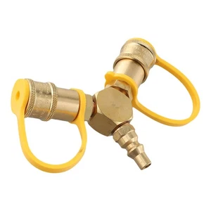 Adaptateur séparateur de camping-car Y tuyau propane connexion rapide VR longue - Picture 1 of 12