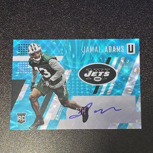 2017 Panini Unparalleled Jamal Adams Future Frame Teal /25 RC Auto - Picture 1 of 12