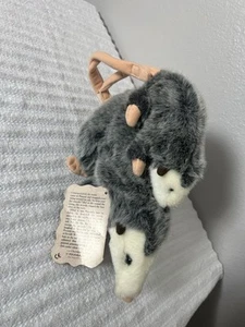 Folkmanis Mom & Baby Opossum Puppet Plush Stuffed Animal Set NWT - Picture 1 of 13