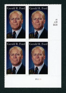 Francobolli Stati Uniti, Scott # 4199 Mint NH blocco targa - Foto 1 di 1