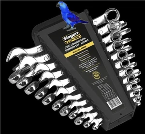 Siegen by Sealey 22pc Combination Spanner Set Metric / Imperial Upto 19mm / 7/8" - Picture 1 of 1