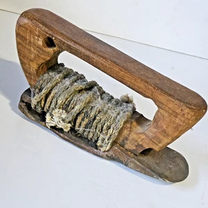 Antique Primitive Hand Made Wood Plane Chisel Chipper 7" - Picture 1 of 9
