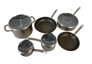 Circulon Premier Professional 10-Piece Non-Stick Cookware Set - Clean! - Picture 1 of 11