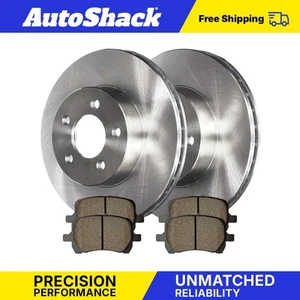 Front Brake Rotors Ceramic Pads for Chevy Malibu Pontiac G6 G5 Saturn Aura - Picture 1 of 7