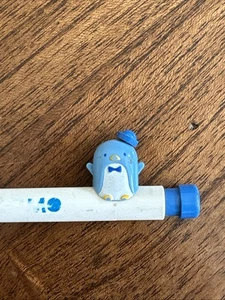 Vintage Rare Sanrio 1983 Tuxedo Sam Blue Mechanical Lead Pencil~Still Works! - Picture 1 of 8