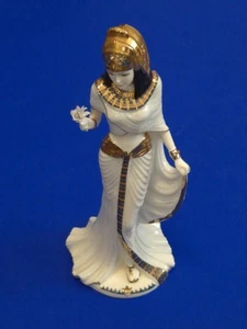 Figurina COALPORT Bone China 24 cm Cleopatra edizione limitata n.4237 non imballata - Foto 1 di 22