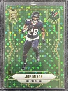 2025 Donruss Elite #67 Joe Mixon Green Disco Houston Texans - Bild 1 von 2