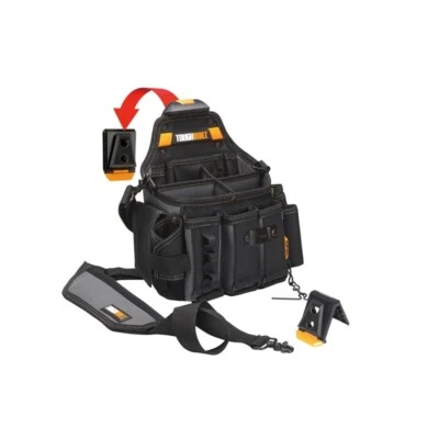 TOUGHBUILT TB-CT-104 25-hole Master Electrician Pouch W/Shoulder Strap/Belt - Image 1 of 4