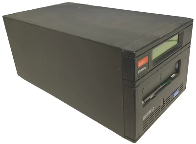 ADIC LTO400D ULTRIUM  460 LTO2 SCSI/LVD Ext W/LCD DISPLAY 8-00244-01 18P8964 - Image 1 of 4
