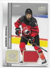 23/24 UPPER DECK TEAM CANADA JUNIORS GAME JERSEY Hky (#1-100) U-Pick From List