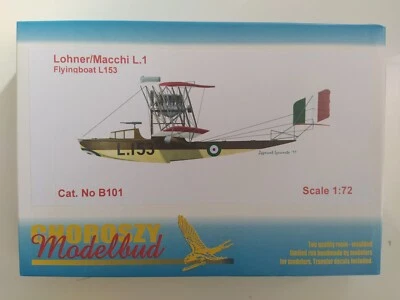 Lohner/Macchi L.1 flyngboat L 153, 1:72-Choroszy Modelbud( SPEDIZIONE TRACCIATA) - Immagine 1 di 2