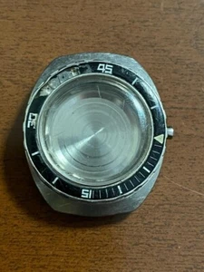 CASSA DIVER 300 METRI PER MOVIMENTO AUTOMATICO SWISS MADE LUNETTA IN BACHELITE - Picture 1 of 4