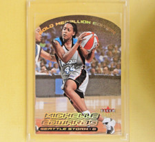 MICHELLE EDWARDS  2000-01  GOLD MEDALLION DIE-CUT  #62G  Seattle Storm