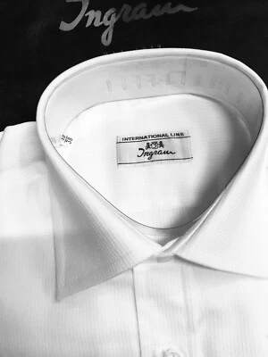 CAMICIA UOMO FIRMATA  INGRAM  CERIMONIA ELEGANTE  - Immagine 1 di 3