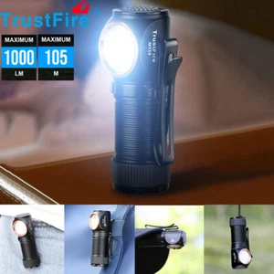 Linterna LED TrustFire MT15 1000 Lúmenes - USB-C Recargable, Antorcha Magnética - Imagen 1 de 17