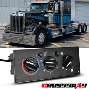 Heavy Duty A/C Control Switch Panel 599-5511 Fit Kenworth W900 T800 T600A 02-06 - Bild 1 von 9