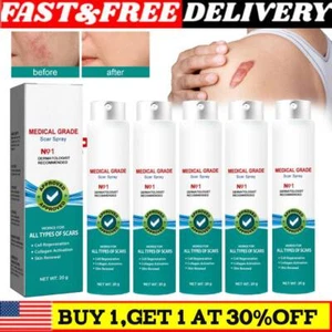 1-5PCS Scar Removal Spray Medical Grade Smoothing for Pregnancy Surgical Burns- - Picture 1 of 15