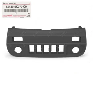 Base Switch cover Panel Dashboard Gray For Toyota Vigo Champ Hilux 2012 2014 - Imagen 1 de 8