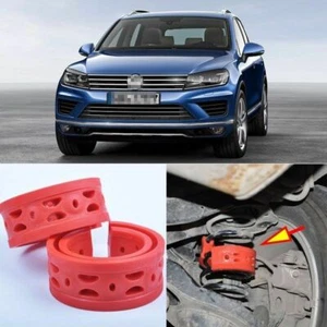 2pcs Rear Air Suspension Shock Bumper Spring Coil Cushion Buffer For VW Touareg - Picture 1 of 8