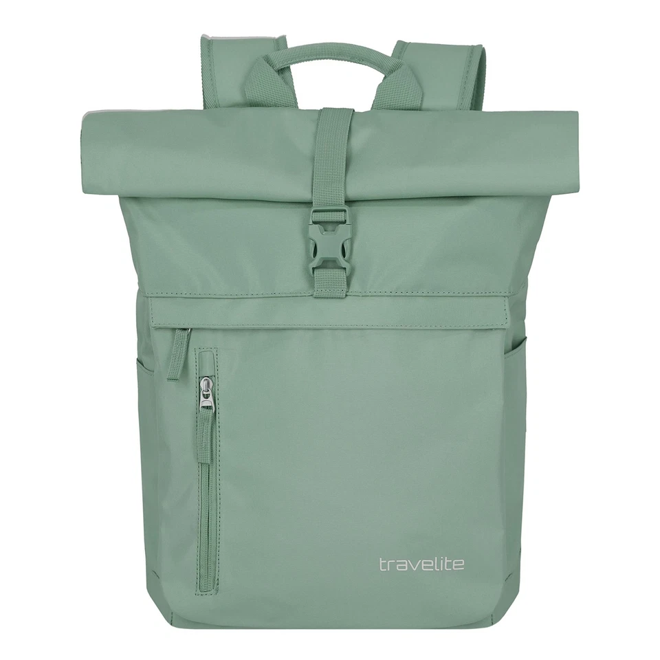 Travelite BASICS Rollup Rucksack HellgrÃ¼n Rucksack Damen Daypack Freizeit