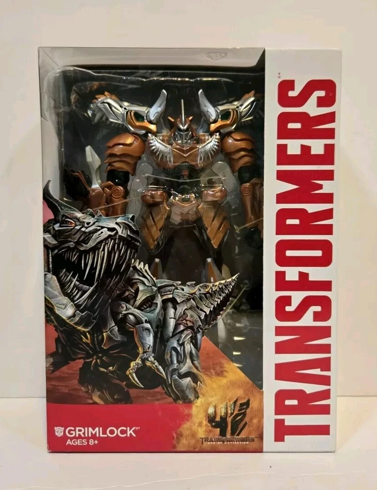 Figura de acción Transformers Age of Extinction Dinobot GRIMLOCK Voyager 2014 Hasbro Foto 1 de 4