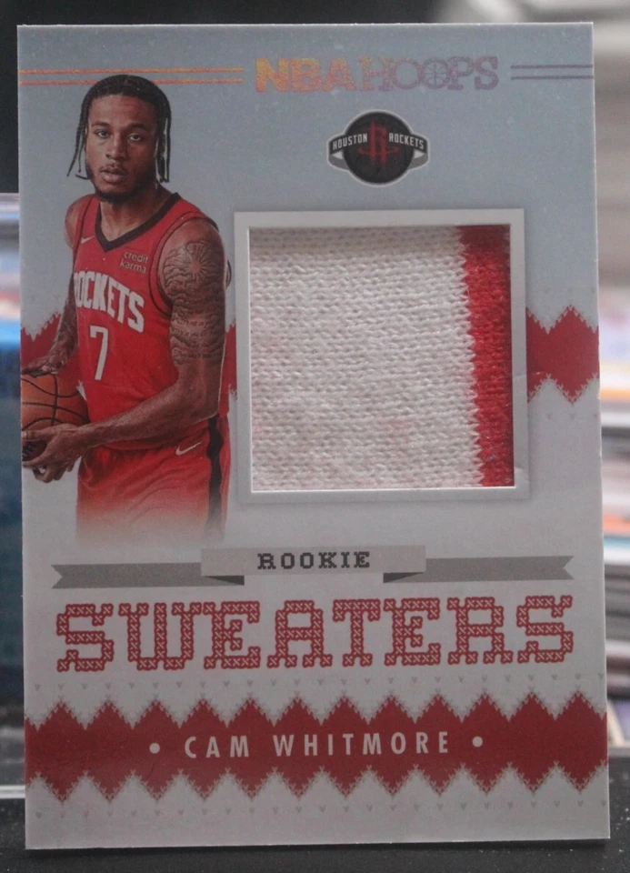 2023-24 Panini NBA Hoops - Rookie Sweaters - Cam Whitmore #RSW-CAM (MEM, RC) - Image 1 of 1