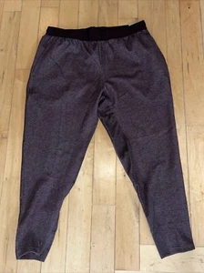 Nike Dri-Fit Yoga Jogger konische Jogginghose (CU6782-010) Herren Größe XL burgundisch - Bild 1 von 5