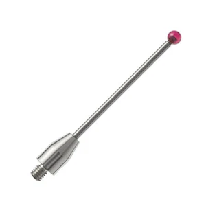 CMM Touch Probe M4*D3 * L50mm 3mm Rubinkugel Wolframkarbidschaft für A-5003-3680 - Bild 1 von 3