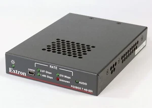 Extron HD-SDI to Fibre (LC) FOXBOX T HD-SDI SM Transmitter c/w PSU 60-1411-12 - Picture 1 of 5