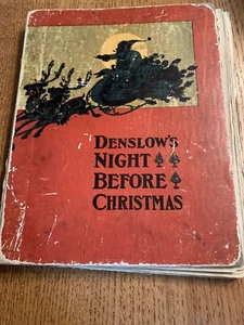 Denslow’s Night Before Christmas 1st Edition Wizard Of Oz Illustrator 1902 RARE - Picture 1 of 12