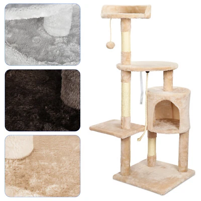 U`KING Kratzbaum Katzenbaum Sisal Katzenkratzbaum Große Katzen Kletterbaum XL Katzen