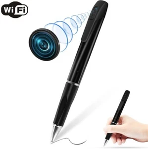 Telecamera Spia penna Mini Microcamera Spy HD 1080P Penna spy microcamera mini - Foto 1 di 4