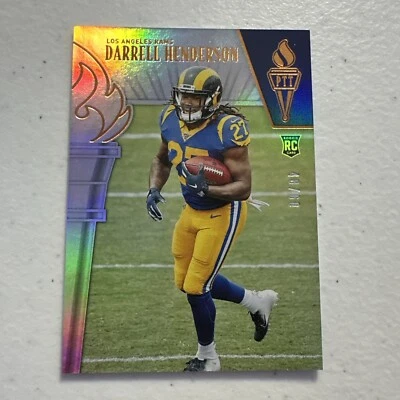 2019 Panini Passing The Torch #72 Darrell Henderson RC Rookie Rams /60 - Image 1 of 2