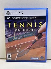 Tennis On Court PS5 Playstation 5  PS VR2 Open Box