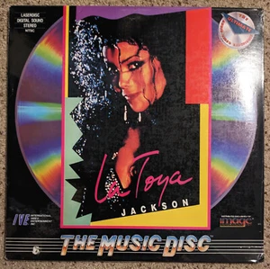 LA TOYA JACKSON (1989) The Music Disc, Edgar Winter, Pendragons Laserdisc *NEW!* - Picture 1 of 4