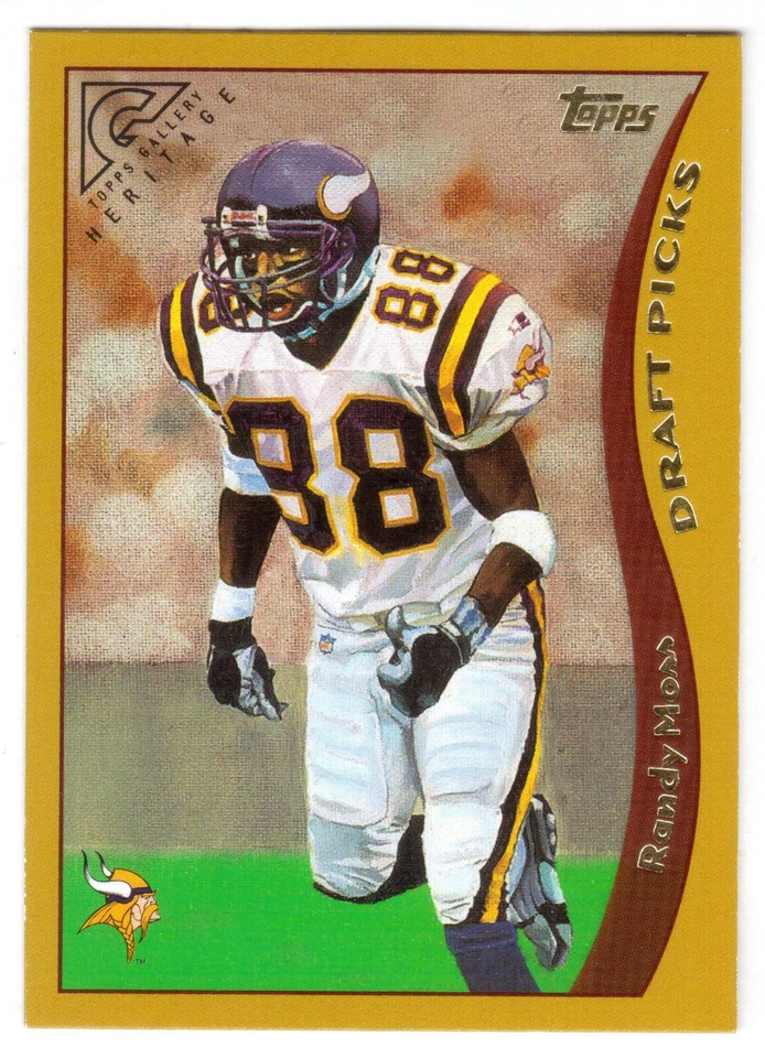 2002 TOPPS GALLERY #GH-RM RANDY MOSS HERITAGE - Image 1 of 1