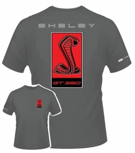 Shelby Ford GT-350 T-Shirt - Cool Grey Shirt GT350 Mustang Owners - Free US Ship - Picture 1 of 3