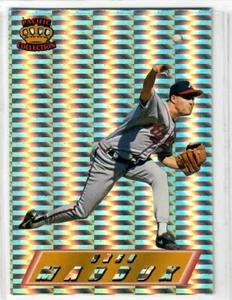 Tarjeta de béisbol 1995 Pacific Crown Prisms Greg Maddux #4 Atlanta Braves Salón de la fama - Imagen 1 de 2